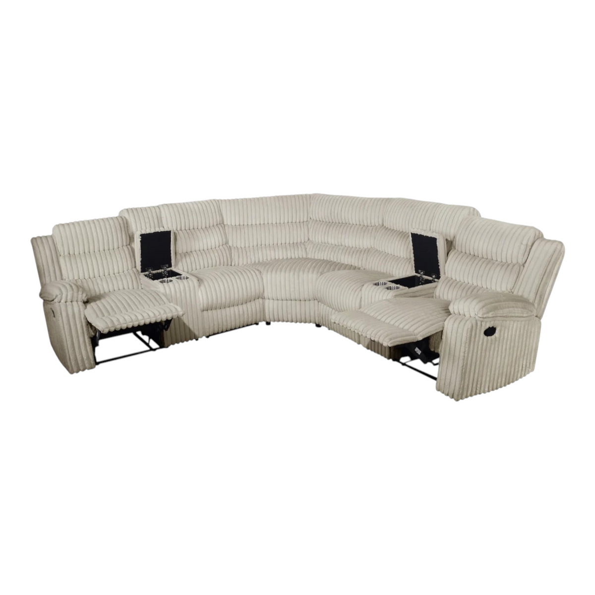 Calantha Fluffy Curve Recliner