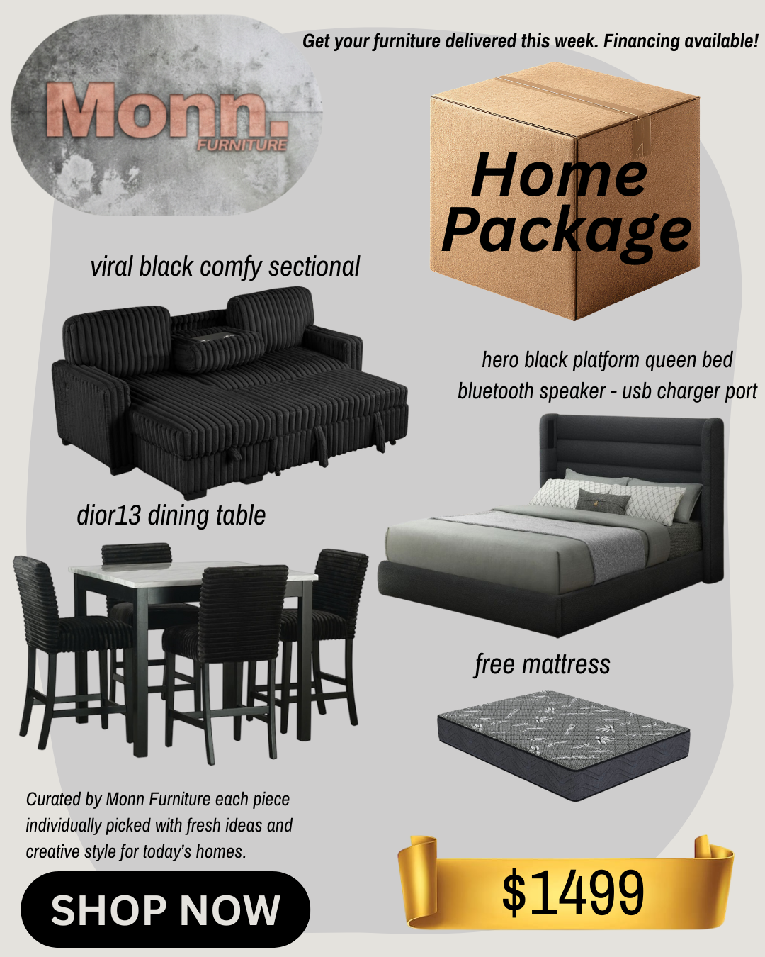 Premium Lifestyle Suite all Black