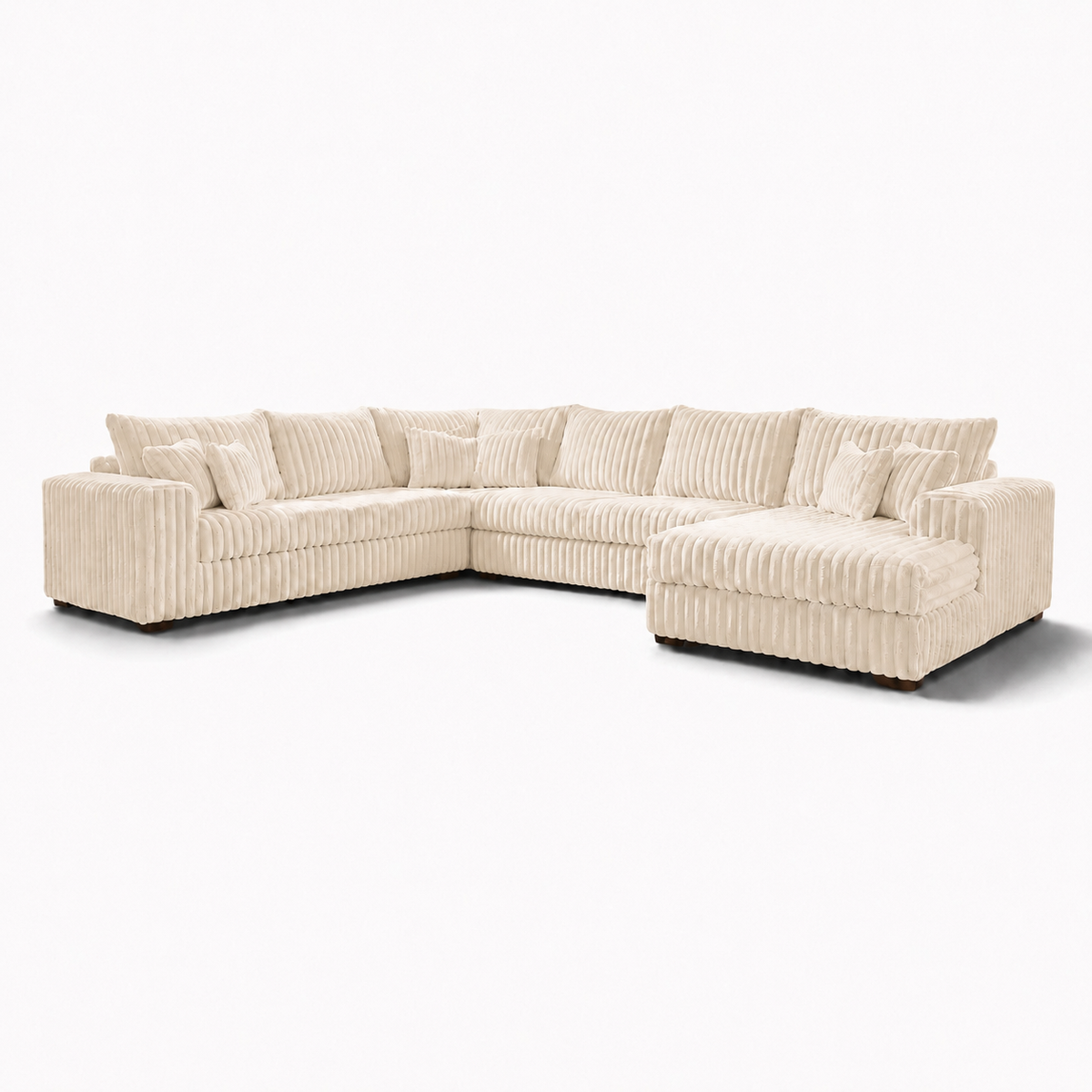 The Texan Size Fluffy Sectional