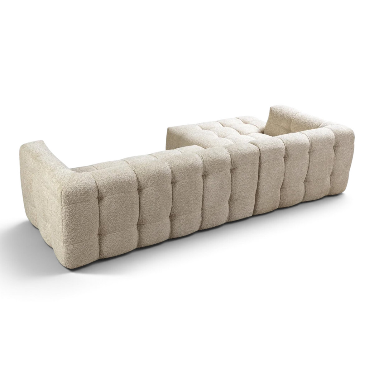 Belize Boucle Beige LAF/RAF Sectional