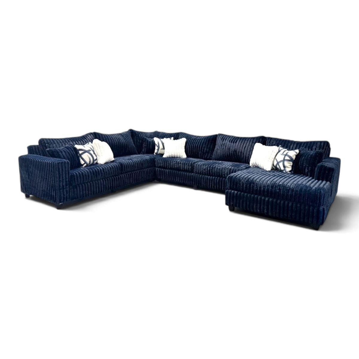 The Texan Size Fluffy Sectional