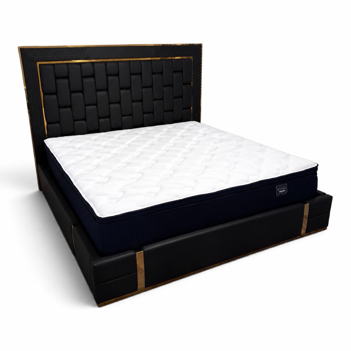 Marluxe Leather Storage Bed