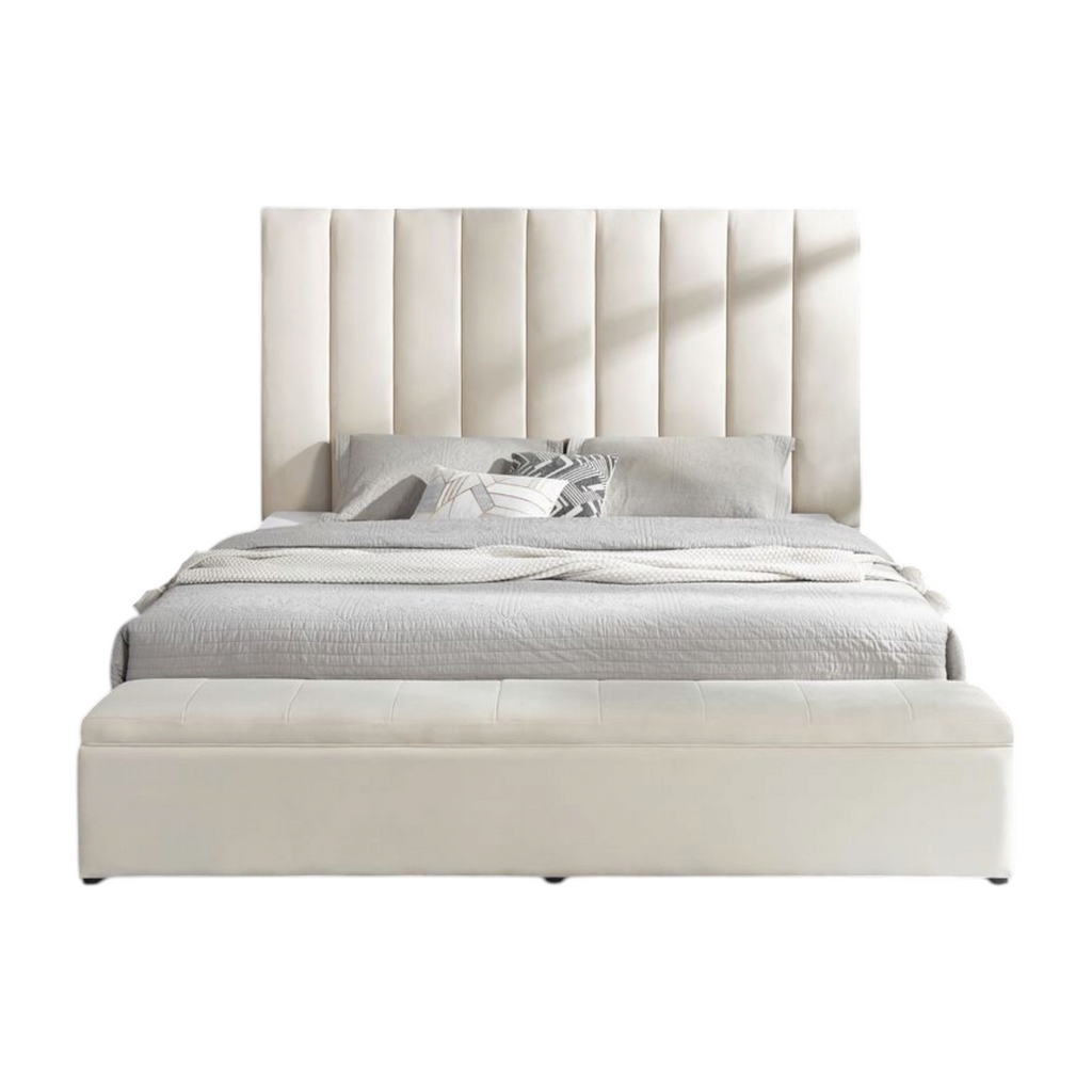 Valenciaa Platform Bed W Storage
