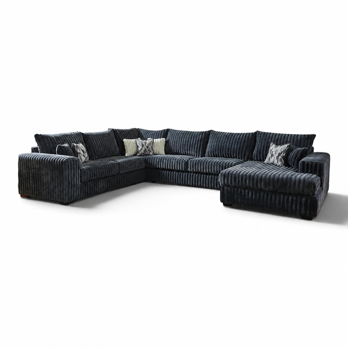 The Texan Size Fluffy Sectional