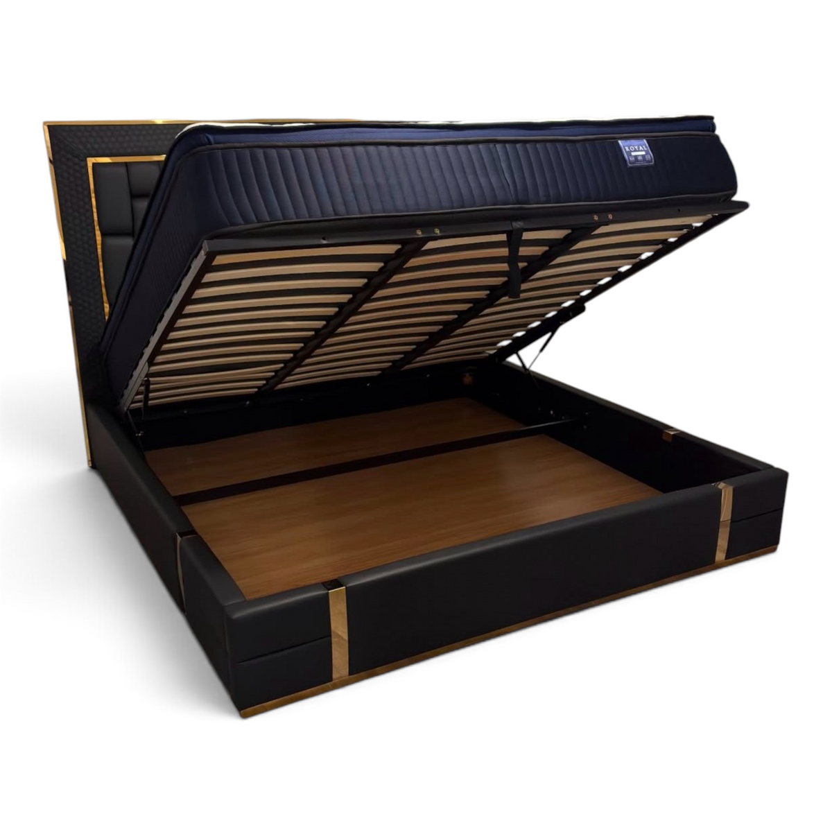 Marluxe Leather Storage Bed