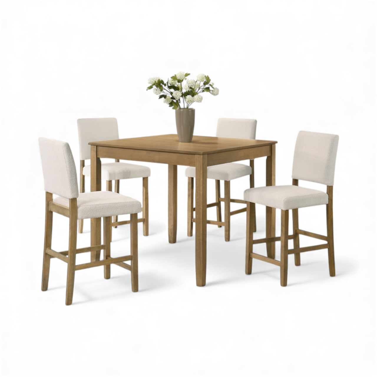 Winner10 - Pub Table + 4 Chairs