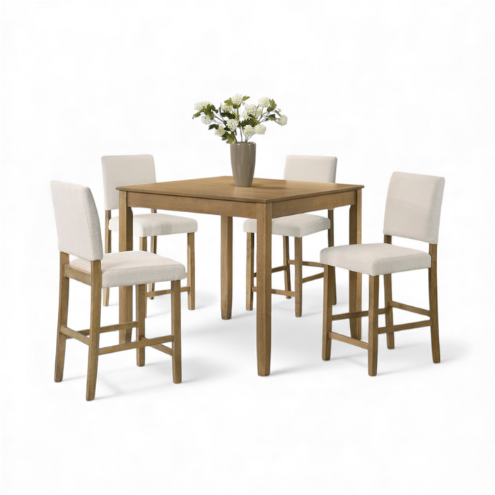 Winner10 - Pub Table + 4 Chairs