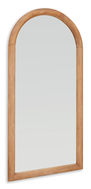 Wooden Floor Mirror