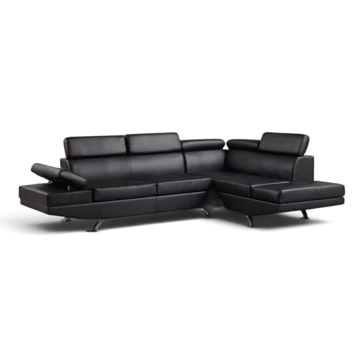 Italy Leather RAF Sectional