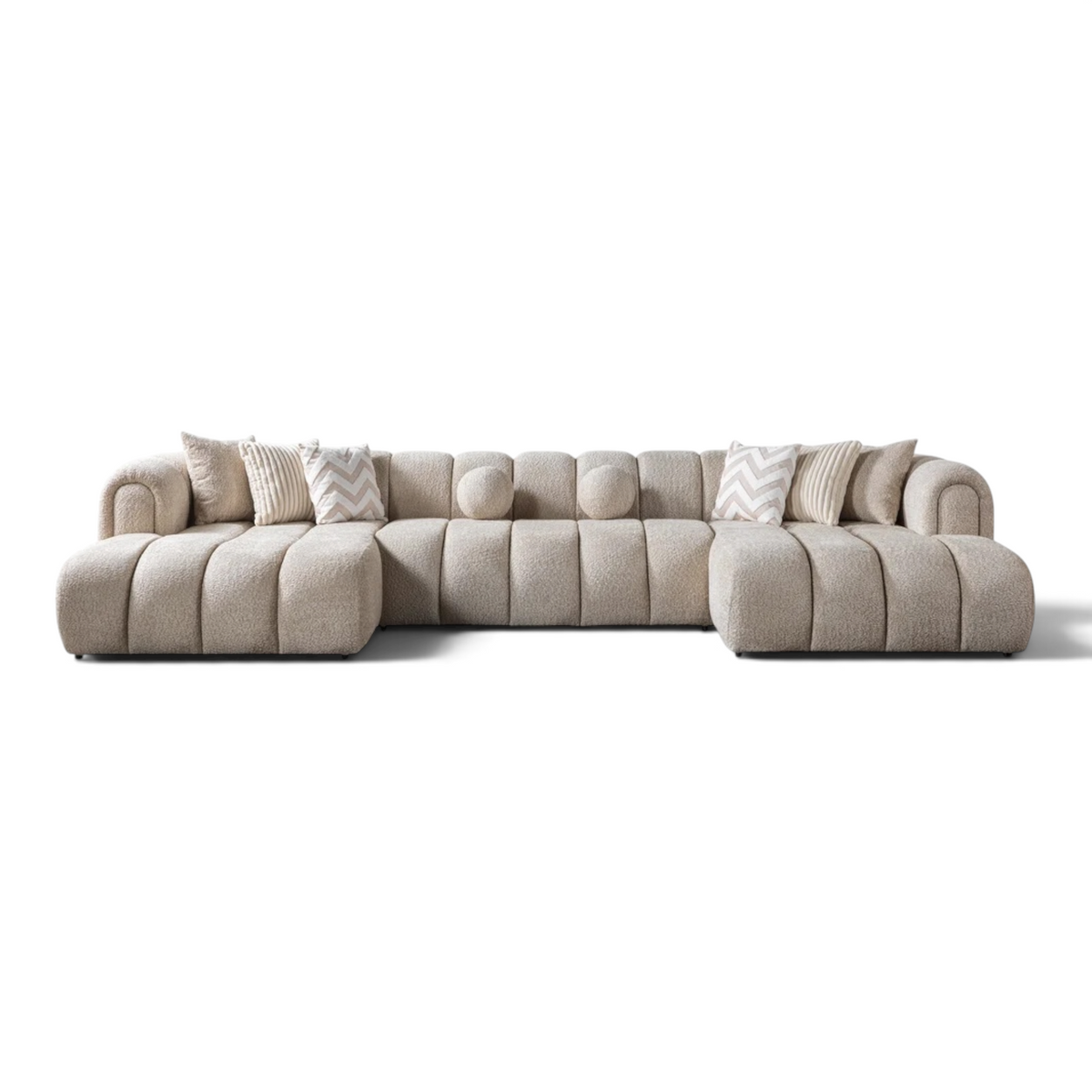 Bora Bora Boucle Double Chaise Sectional
