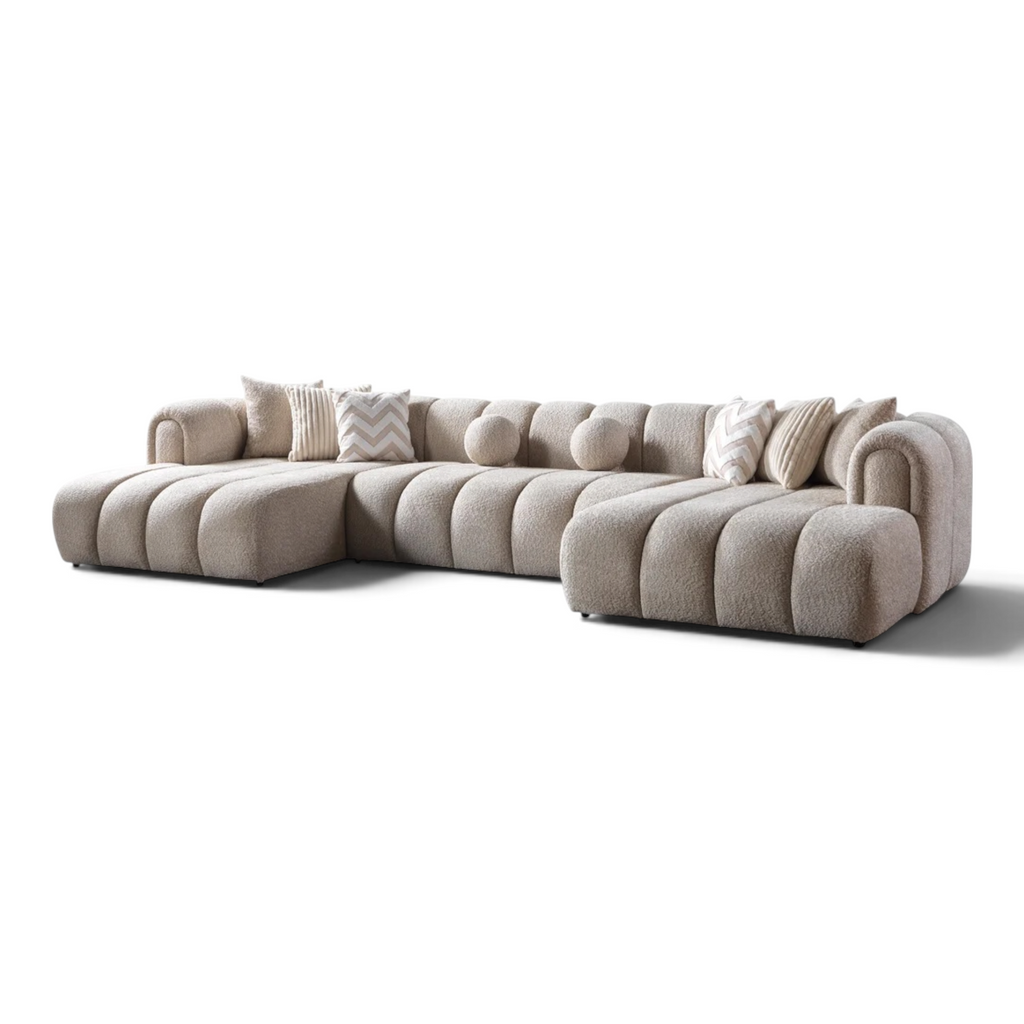Bora Bora Boucle Double Chaise Sectional