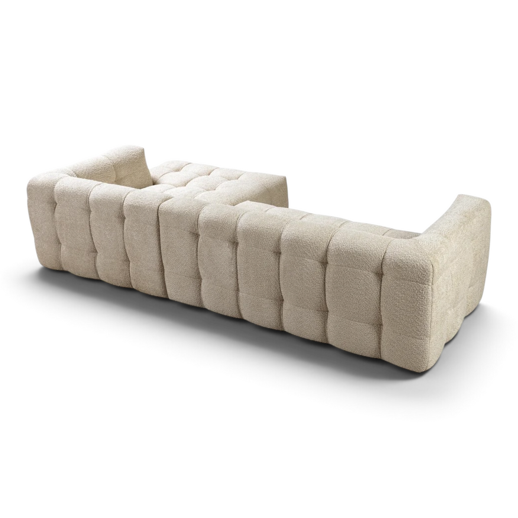 Belize Boucle Beige LAF/RAF Sectional