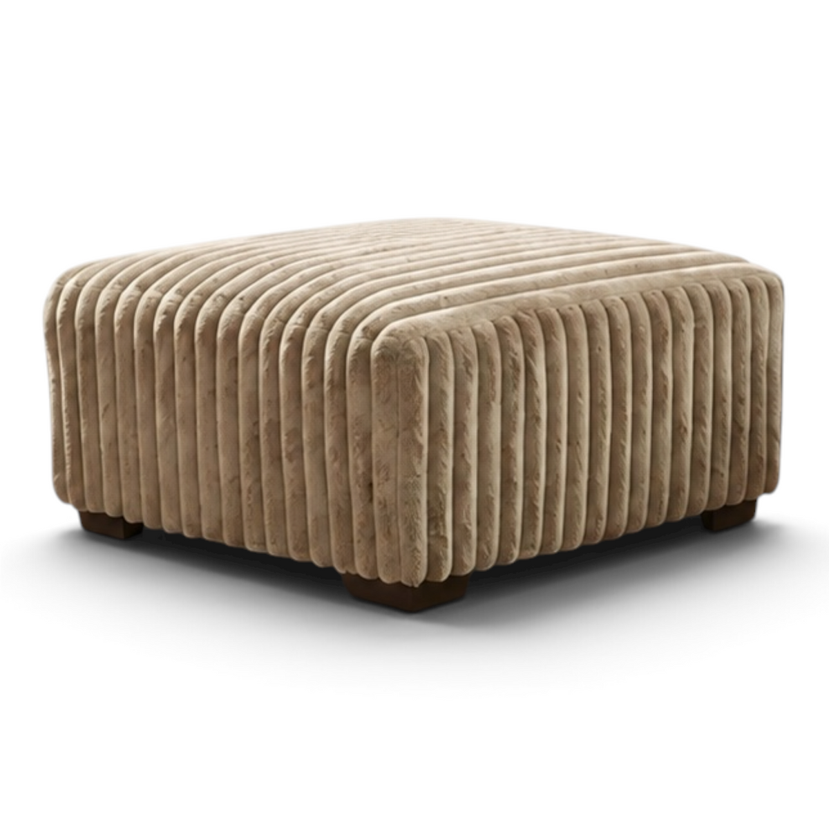Fluffy Ottoman