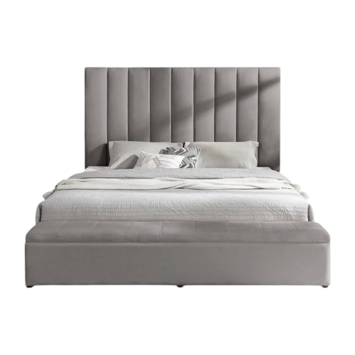 Valenciaa Platform Bed W Storage