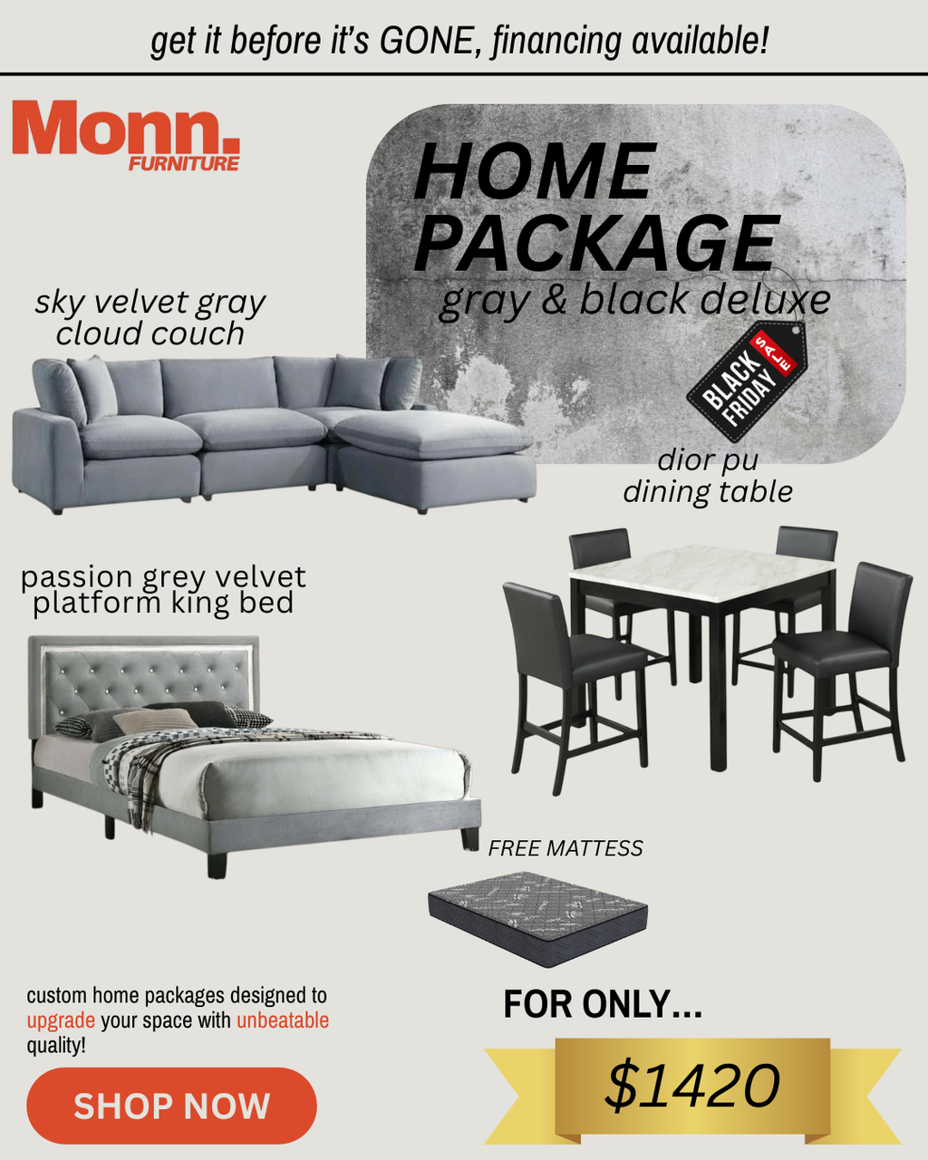 Cloud Living Bundle Gray