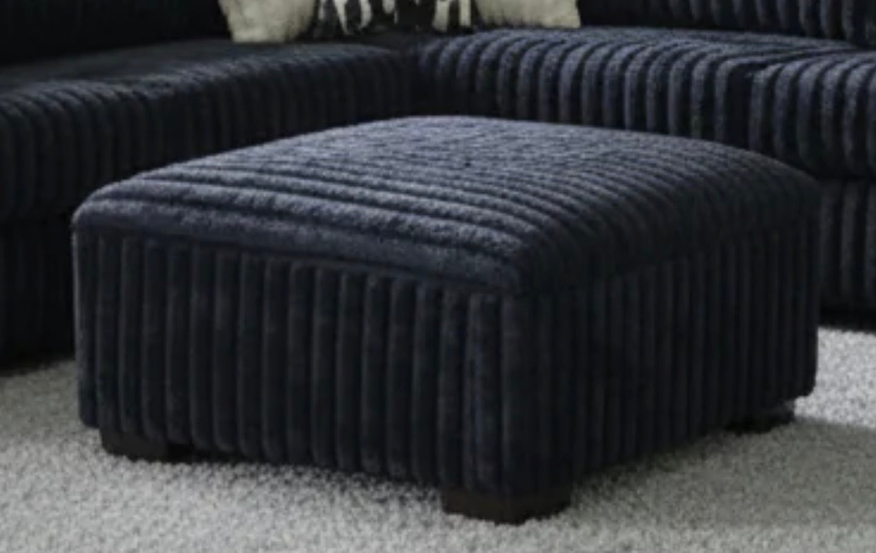 Black Ottoman