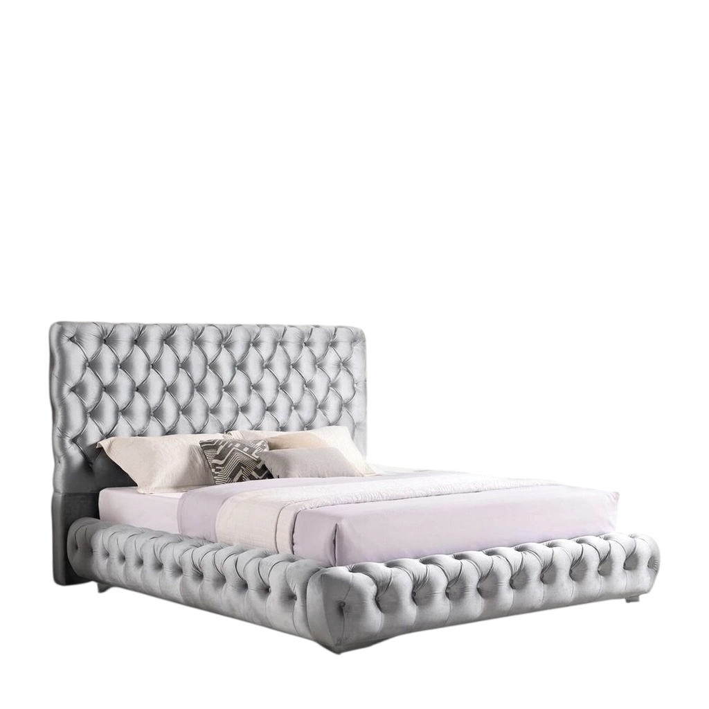 Dream Gray Platform Bed - Queen, King