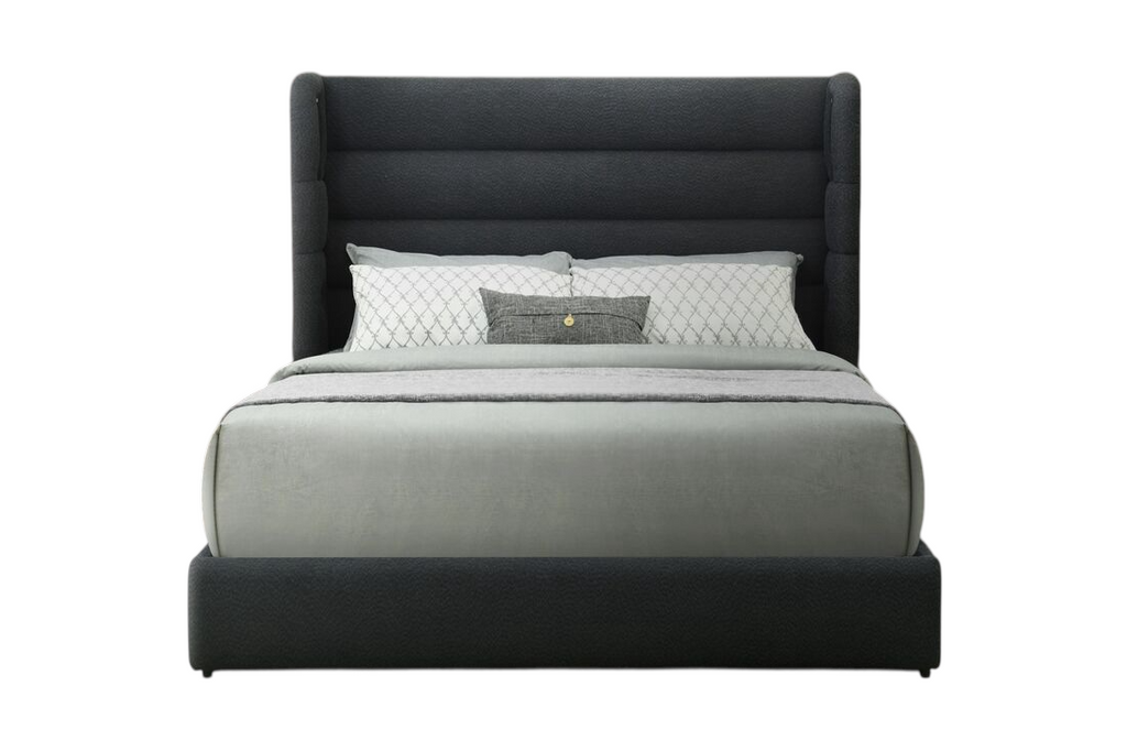 Hero Black Platform Bed (Bluetooth Speaker) - Queen, King