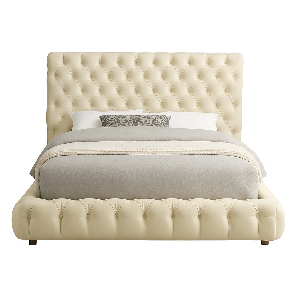 Dream Beige Platform Bed