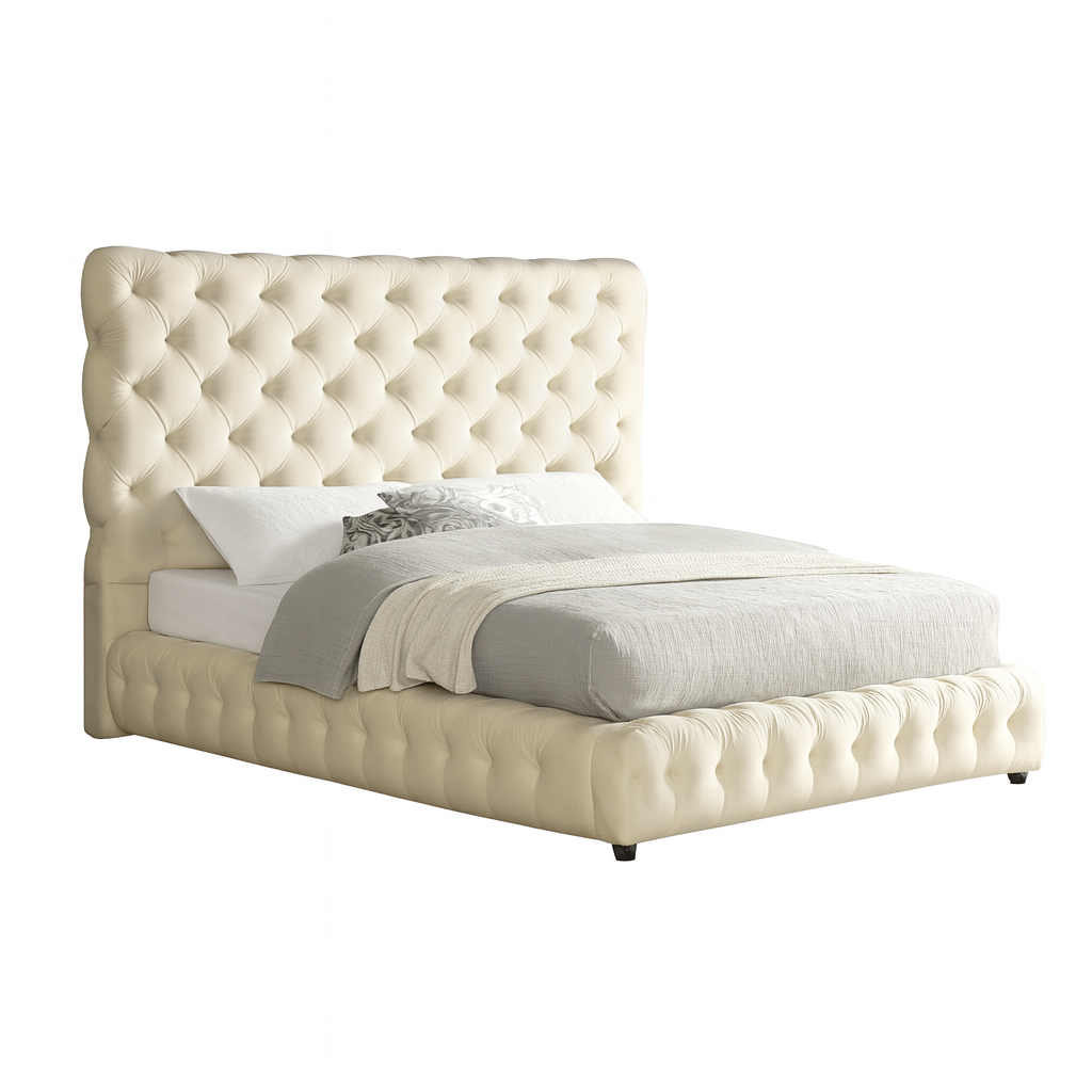 Dream Beige Platform Bed