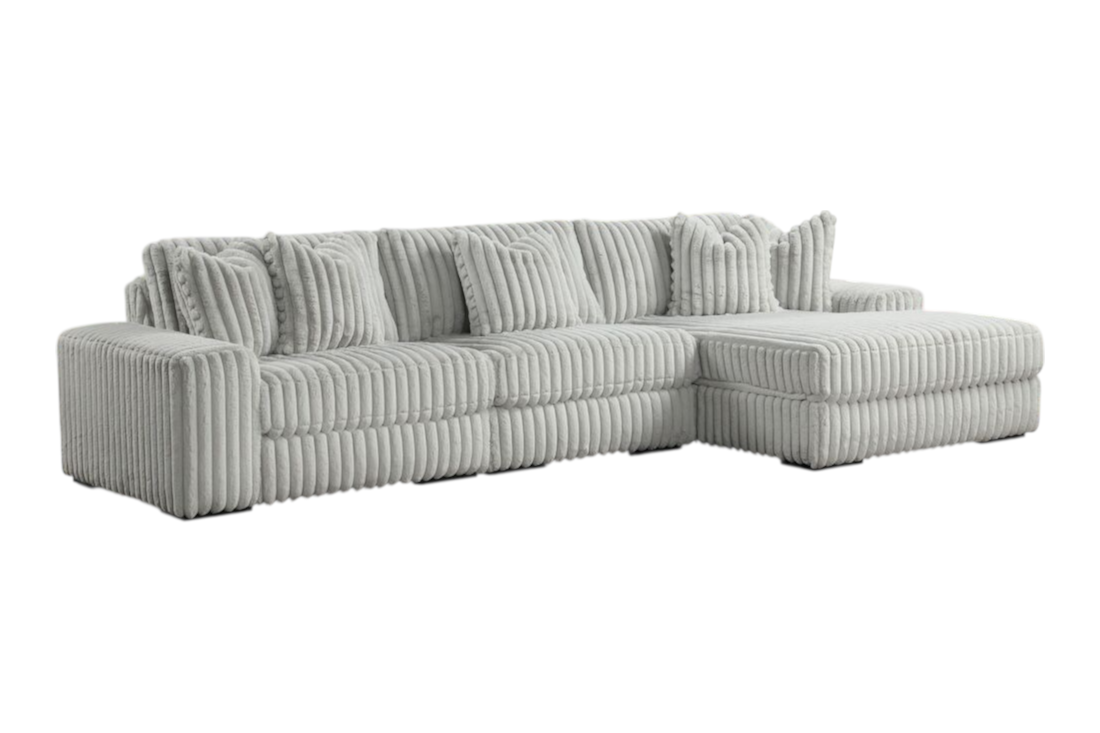 SUNDAY2 GREY 3PC Sectional