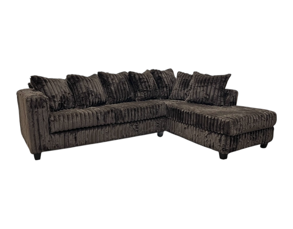 510 - Sectional (Brown)