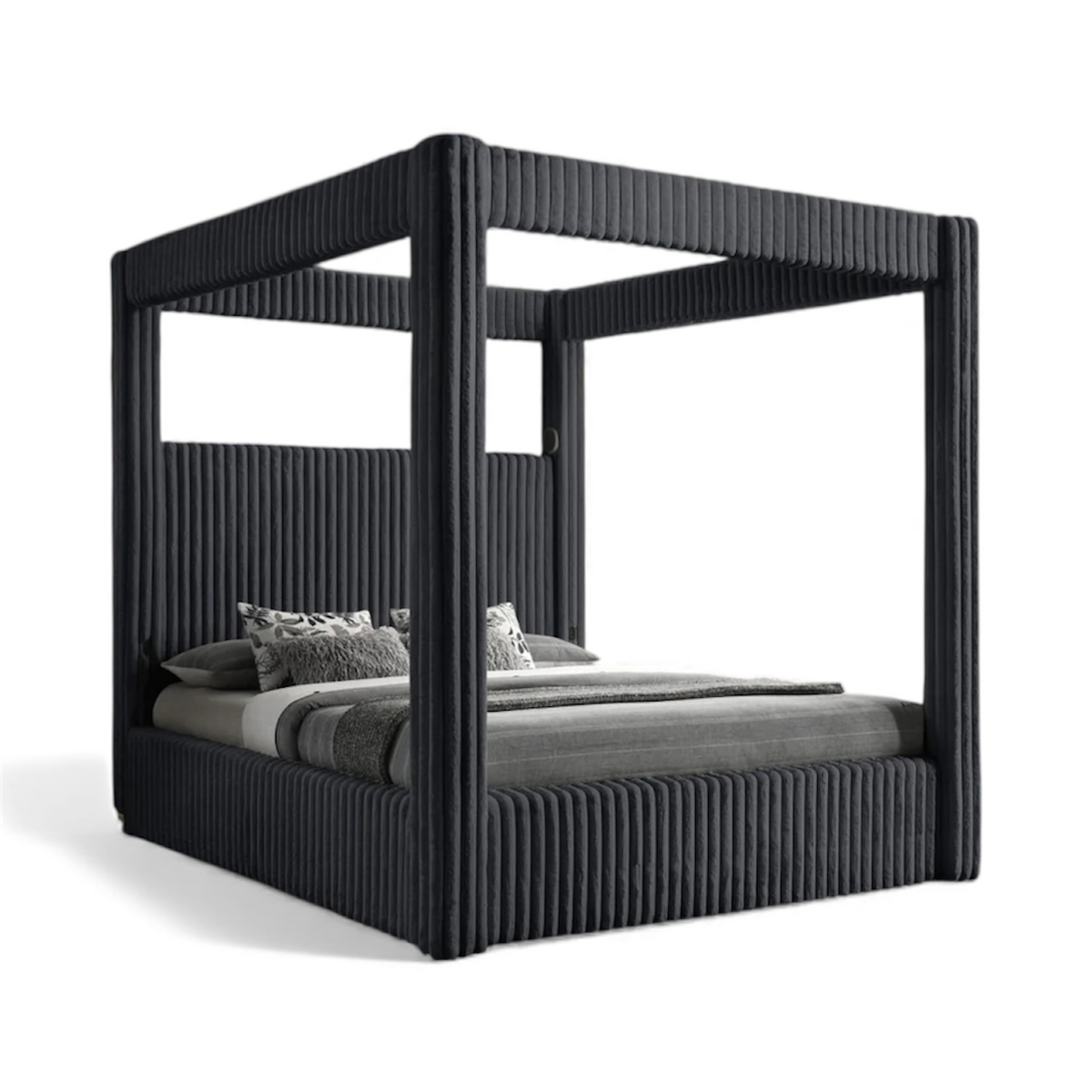 Fluffy Canopy Bed