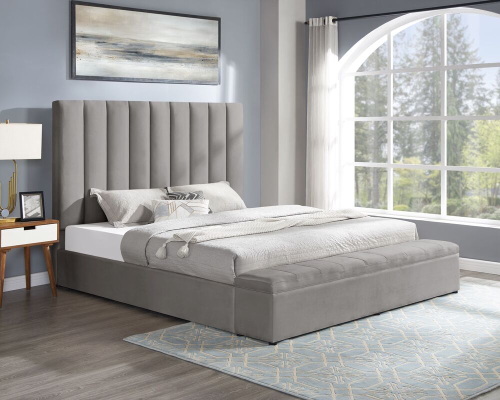Valenciaa Platform Bed W Storage