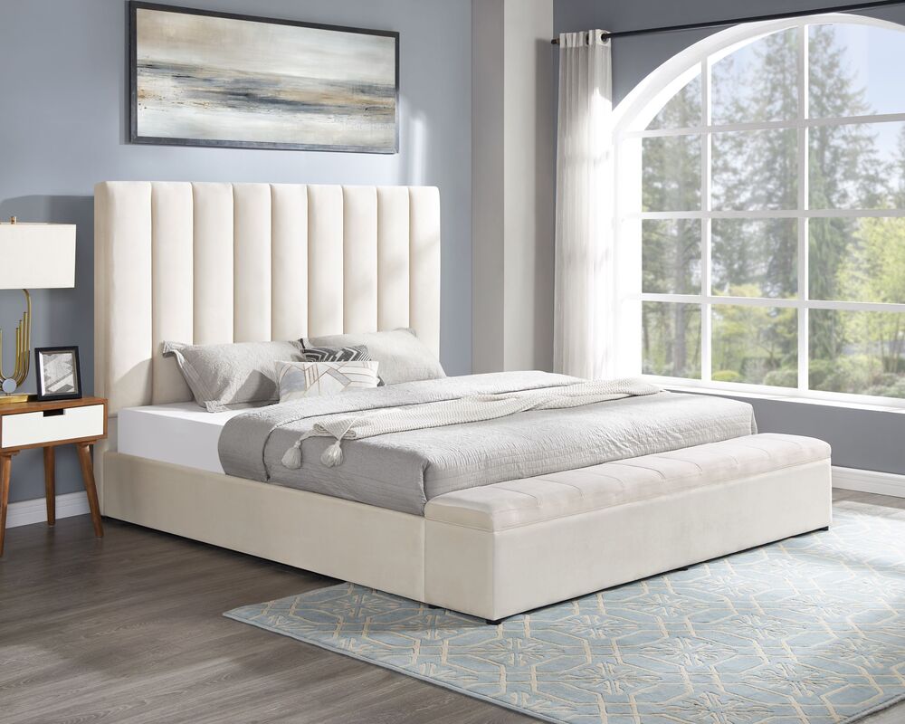 Valenciaa Platform Bed W Storage
