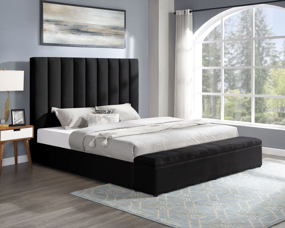 Valenciaa Platform Bed W Storage