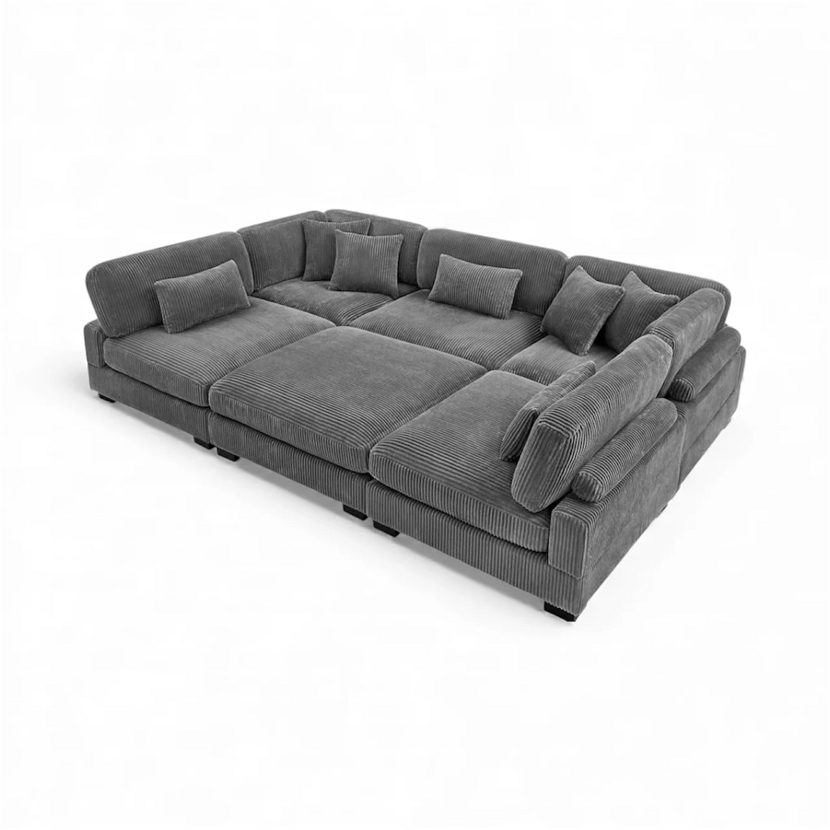 Supreme 6Pc Conversation-Pit Couch